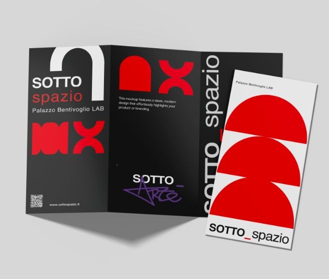 Sotto Spazio — Branding per una galleria d'arte contemporanea (2)