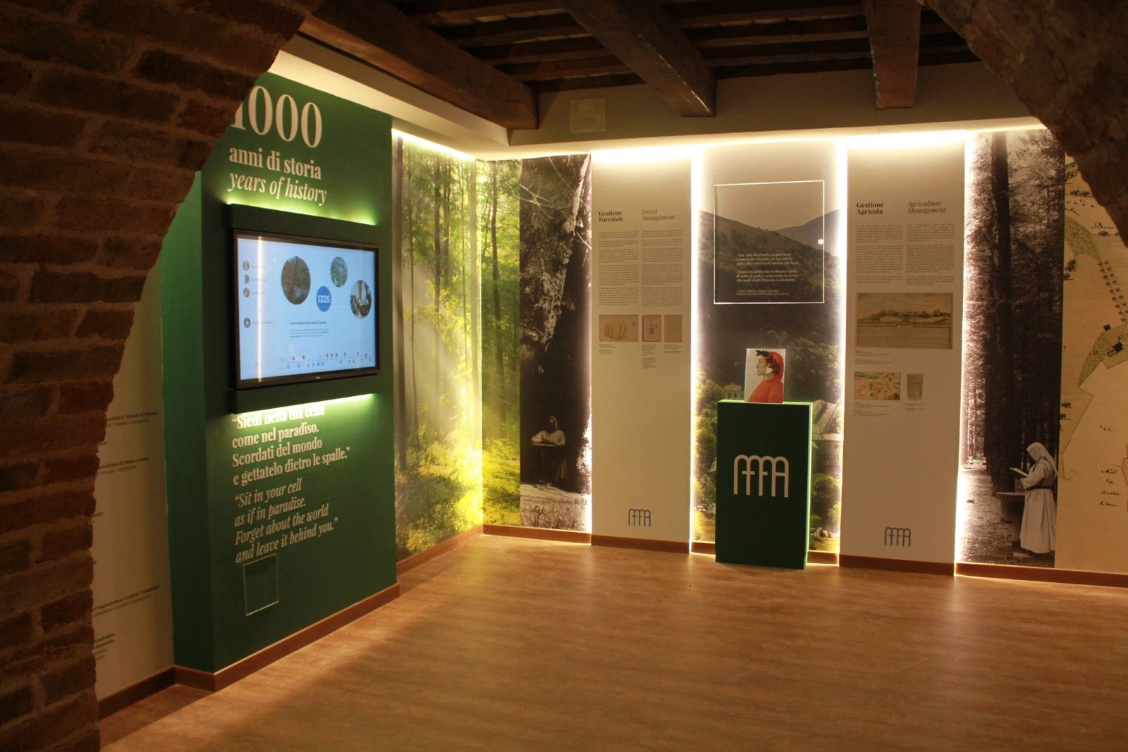 Monastero di Fonte Avellana — Exhibition design museale (2)