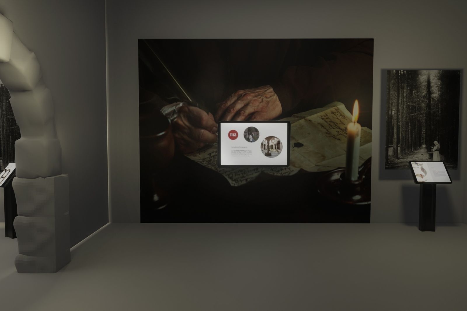 Monastero di Fonte Avellana — Exhibition design museale (4)