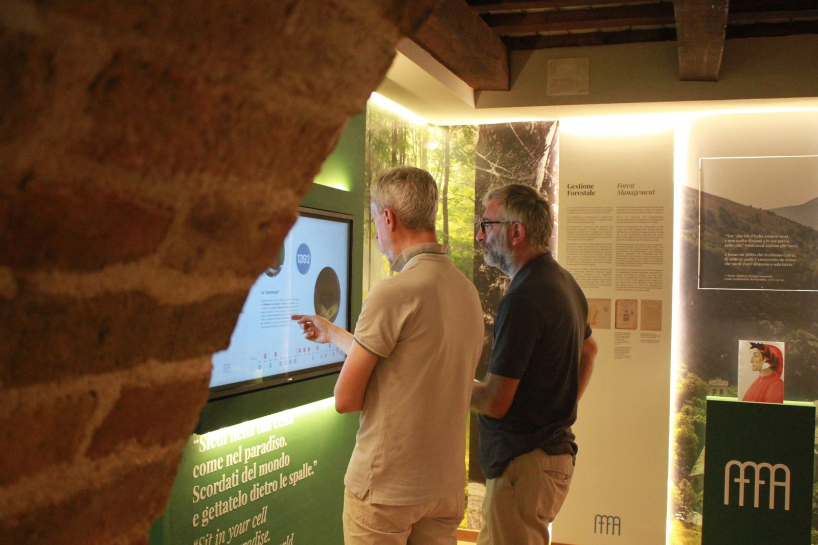 Monastero di Fonte Avellana — Exhibition design museale (6)