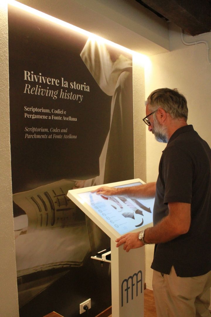 Monastero di Fonte Avellana — Exhibition design museale (8)